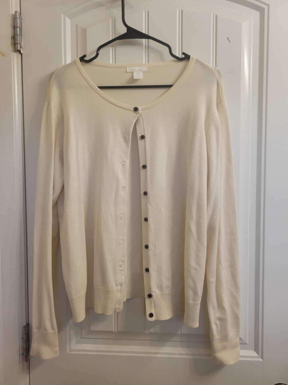 2/$25 H&M Cream Button-Up Women’s Cardigan